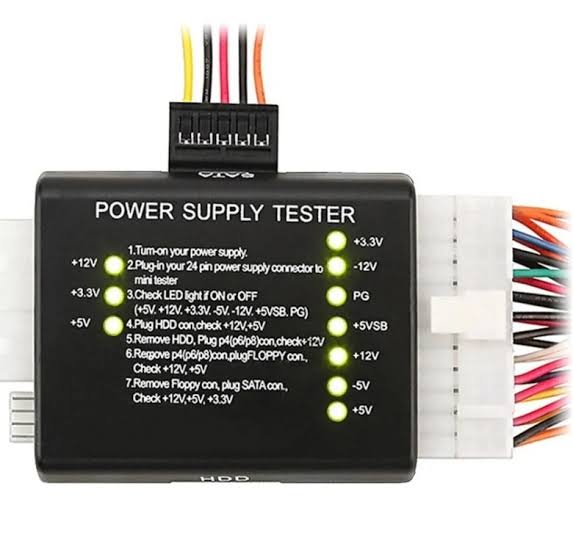 24Pin Computer PC Power Supply Tester (ANALOG) - Image 2
