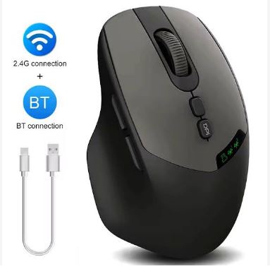 The JEDEL WD155 7D Dual-Mode Wireless Charging Mouse
